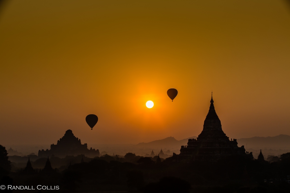 Bagan Myanmar Golden Hour - Blue Hour-80