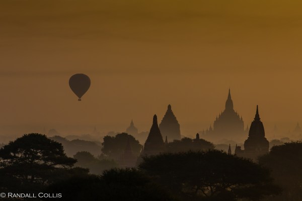 Bagan Myanmar Golden Hour - Blue Hour-81