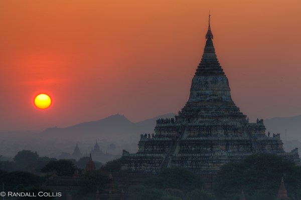 Bagan Myanmar Golden Hour - Blue Hour-83