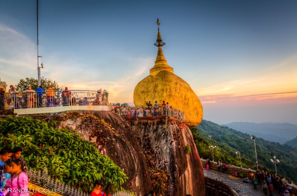 Mt. Kyaiktiyo Myanmar Burma New Year-19