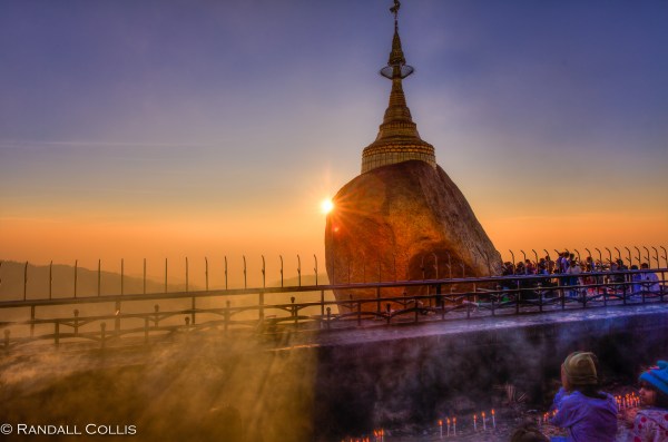 Mt. Kyaiktiyo Myanmar Burma New Year-4