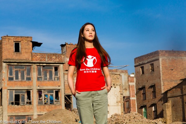 An Angel in Nepal ~ One Year on from the Nepal Earthquakes, Kathmandu - Save the Children Hong Kong-10