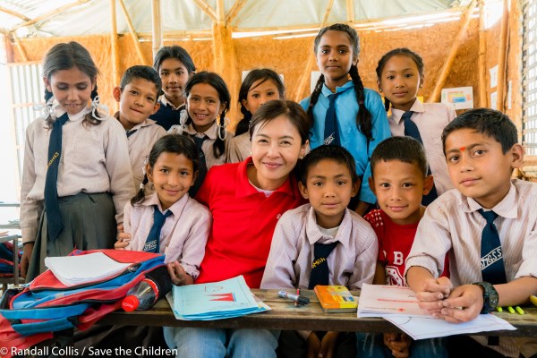An Angel in Nepal ~ One Year on from the Nepal Earthquakes, Kathmandu - Save the Children Hong Kong-13