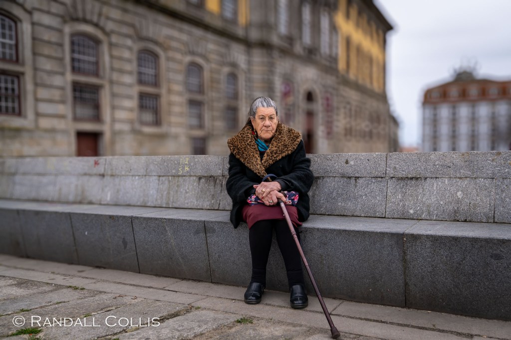 Sweet Old Lady in Porto