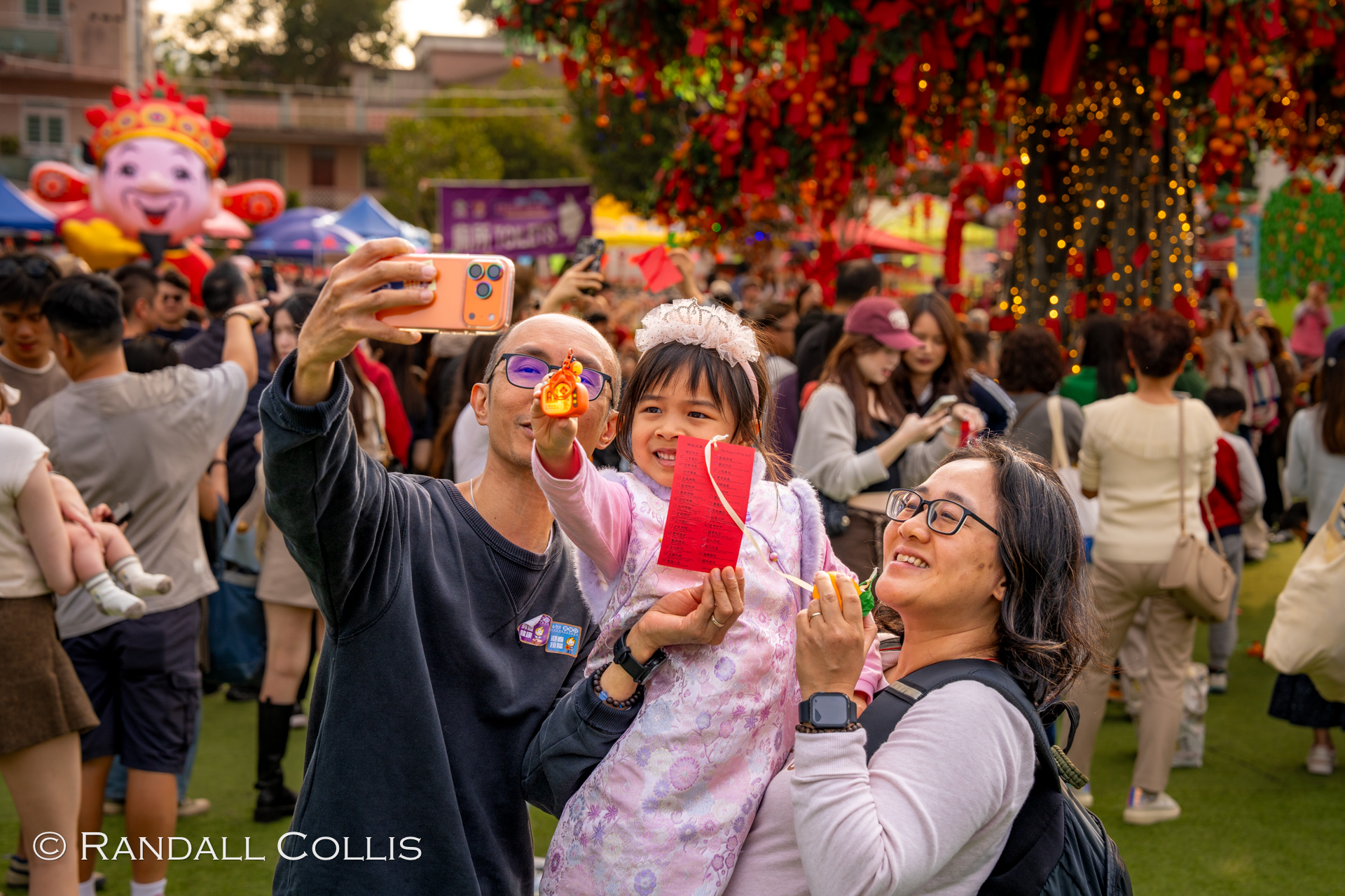 Lam Tsuen Well-wishing festival Selfie