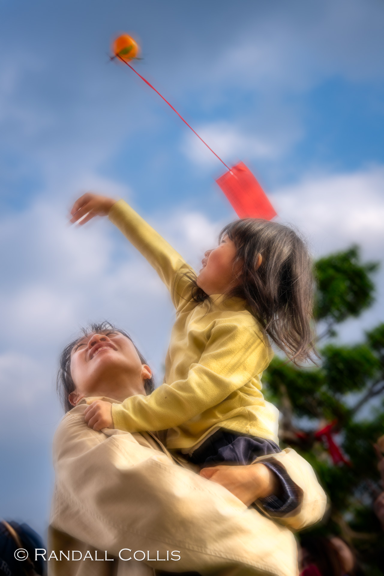 Motion Photos of Throwing the Wish Lam Tsuen Well-wishing festival