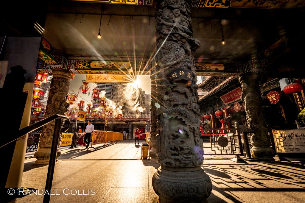 Sunstar of the Afternoon at Wong Tai Sin Temple - Hong Kong