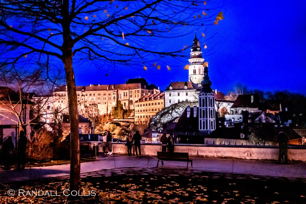 Blue Hour at Česky Krumlov Park