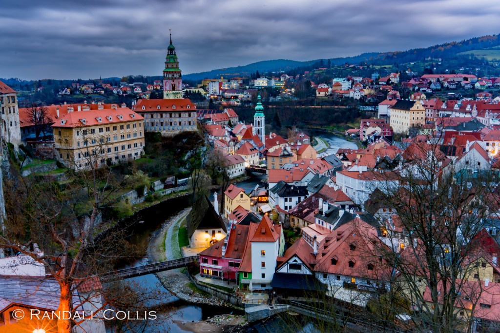 Český Krumlov at Dawn