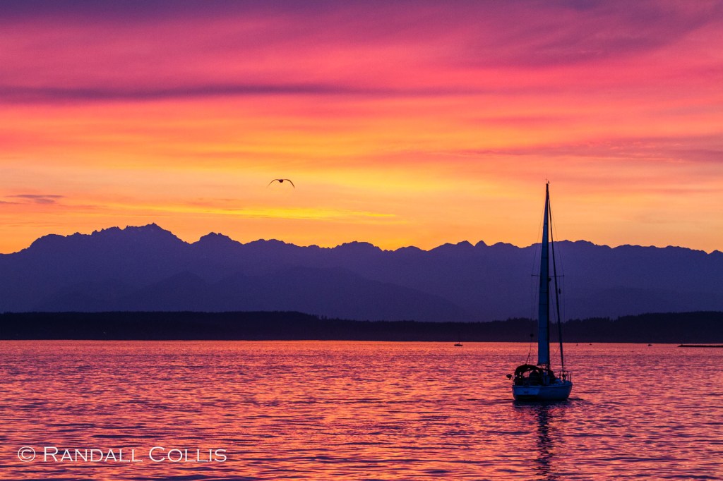 Sunset Over Elliott Bay