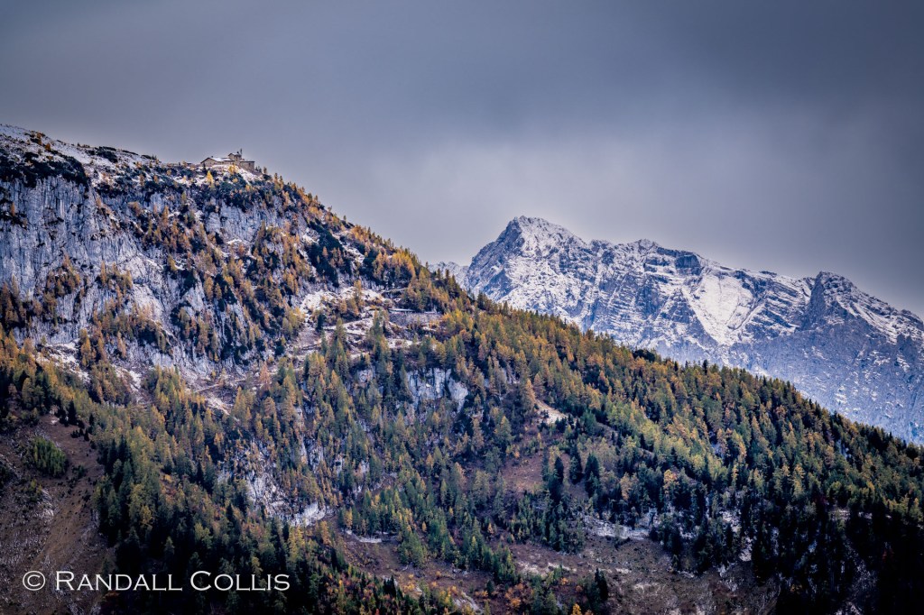 History on a peak: the Eagle's Nest through the long lens.